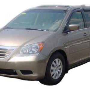 Auto Ventshade [AVS] Ventvisor / Rain Guards | Outside Mount, Smoke Color, 4 pc | 94083 | Fits 2008 - 2010 Honda Odyssey