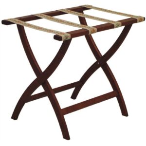 wooden mallet lr2 deluxe luggage rack