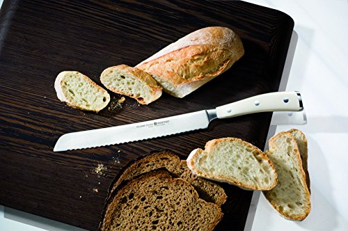 Wusthof Classic Ikon 8-Inch Bread Knife, Creme