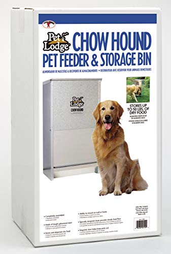 Pet Lodge Automatic Dog Feeder 50 lb Chow Hound Pet Feeder (Item No. CH50)