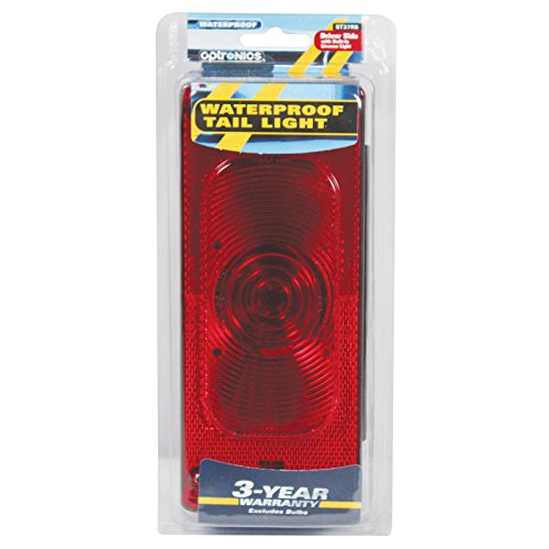 Optronics ST37RS ST-37RS Tail Light with License Light, Red