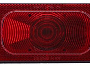 Optronics ST37RS ST-37RS Tail Light with License Light, Red