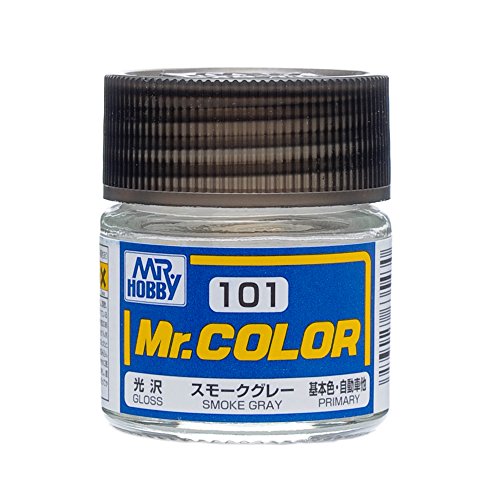 C101 Gloss Smoke Gray 10ml, GSI Mr. Color, 10 ml