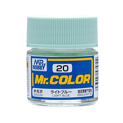 C20 Semi-Gloss Light Blue 10ml, GSI Mr. Color