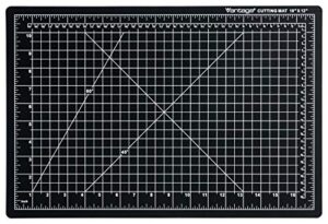 dahle – 10671-12580 vantage 10671 self-healing cutting mat, 12″x18″, 1/2″ grid, 5 layers for max healing, perfect for crafts & sewing, black