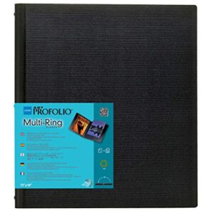 ProFolio by Itoya, ProFolio Multi-Ring Refillable Binder - Landscape, 14 x 11 Inches