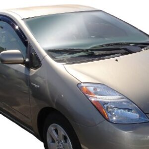 Auto Ventshade [AVS] Ventvisor / Rain Guards | Outside Mount, Smoke Color, 4 pc | 94963 | Fits 2006 - 2009 Toyota Prius