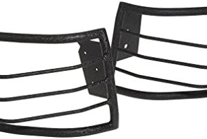 Body Armor 4x4 FJ-7135 Black - Steel Tail Light Guard for 2007-2012 Toyota FJ Cruiser (Pair)