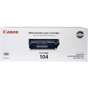 canon 104 black toner cartridge – 0263b001aa