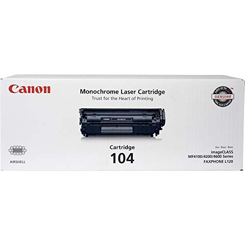 Canon 104 Black Toner Cartridge - 0263B001AA