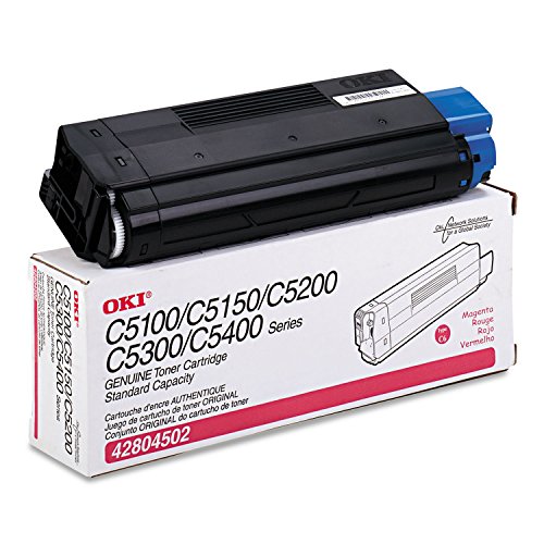 OKI 42804502 42804502 Toner (Type C6), 3000 Page-Yield, Magenta