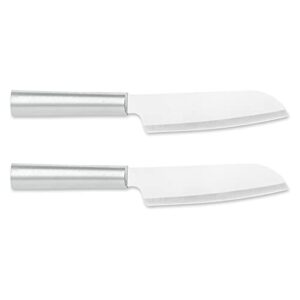 rada cutlery cooks utility knife, aluminum handle, pack of 2