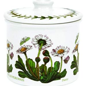 Portmeirion Botanic Garden Drum Shaped Covered Sugar Bowl