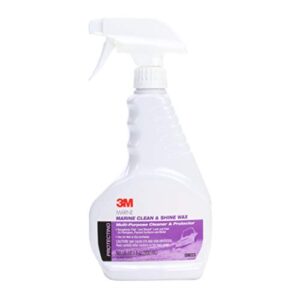 3m marine clean & shine wax (09033) – for boats and rvs – 16.9 ounces