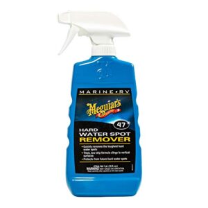 meguiar’s m4716 marine/rv hard water spot remover – 16 oz spray bottle