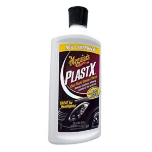 Meguiar's G12310 PlastX Clear Plastic Cleaner & Polish - 10 Fluid Ounces
