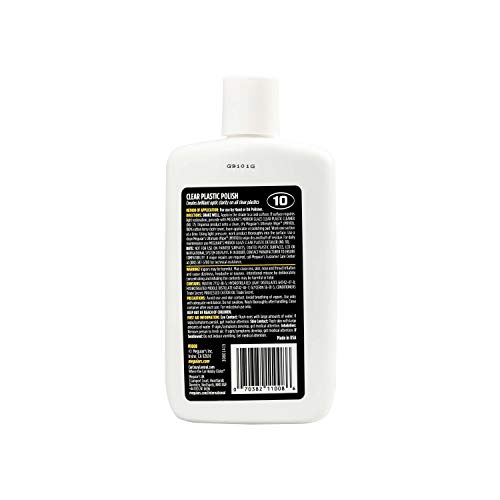 Meguiar's M1008 M10 Mirror Glaze Clear Plastic Polish - 8 Oz Bottle