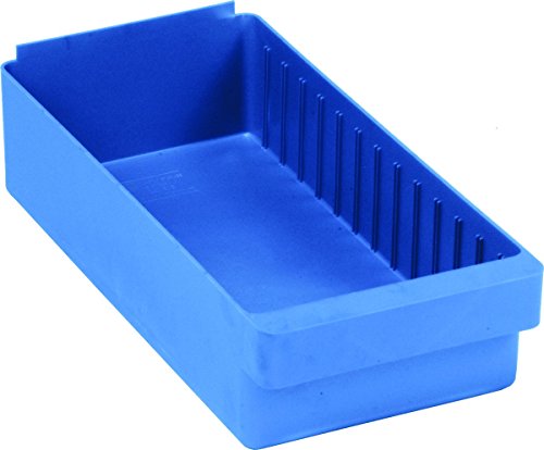 Quantum Storage Systems QED606BL Super Tuff Euro Drawers, 17-5/8" L x 8-3/8" W x 4-5/8" H, Blue (Pack of 24)