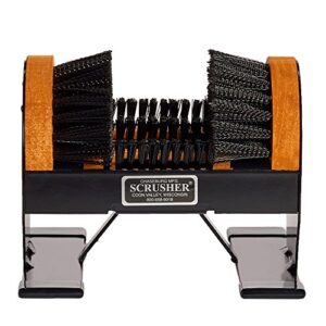 Scrusher - Shoe/Boot Brush & Scrubber - The Deluxe Scrusher Boot & Shoe Cleaner, Weather Resistant Boot Scrubber