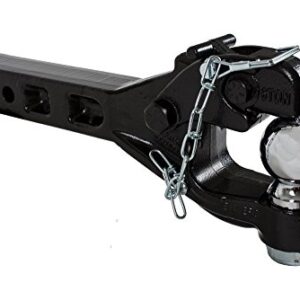 Buyers Products RM62516 6-Ton Receiver Mount Combination Hitch with 2-5/16 Inch Ball, Black