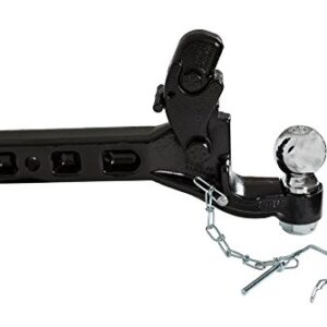 Buyers Products RM62516 6-Ton Receiver Mount Combination Hitch with 2-5/16 Inch Ball, Black