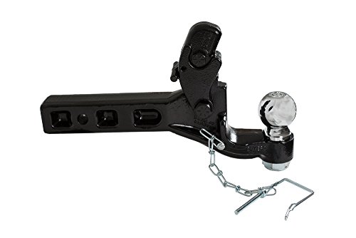 Buyers Products RM62516 6-Ton Receiver Mount Combination Hitch with 2-5/16 Inch Ball, Black