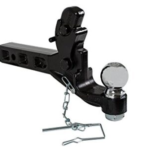 Buyers Products RM62516 6-Ton Receiver Mount Combination Hitch with 2-5/16 Inch Ball, Black