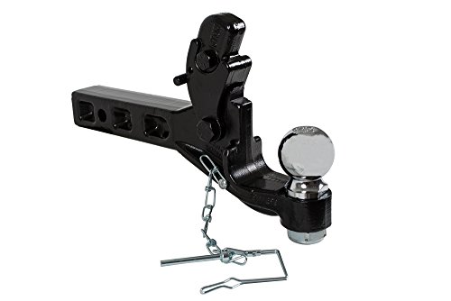 Buyers Products RM62516 6-Ton Receiver Mount Combination Hitch with 2-5/16 Inch Ball, Black