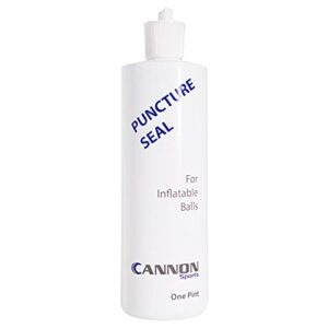 cannon sports ball repair sealant for soccer, basketball, volleyball, & playground balls (pint, 16 ounces)
