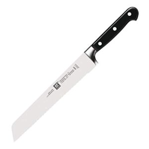 zwilling 31026-201-0 bread knife, silver/black