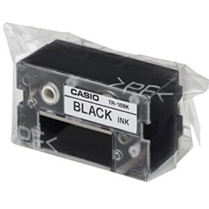 Casio disc Title Printer Ink Ribbon TR-18BK-3P Black 3 Pieces