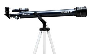 tasco 30060402: novice 60x700mm telescope, blue refractor 402x magnification, one size