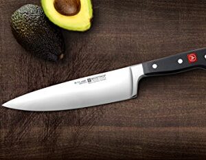 WÜSTHOF Classic 9 Inch Chef’s Knife | Full-Tang Classic Cook’s Knife | Precision Forged High-Carbon Stainless Steel German Made Chef’s Knife – Model 4582-7/23