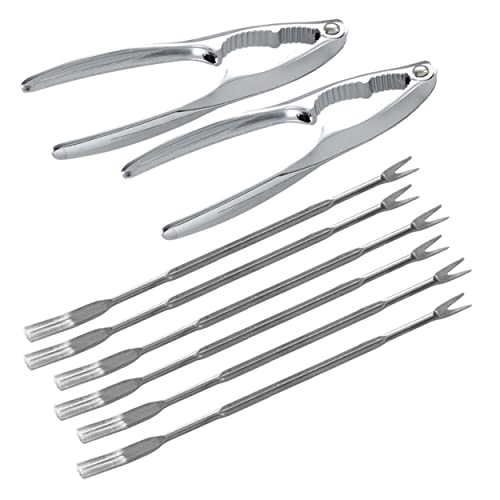 Amco Seafood Tool Set, 1 EA, Silver