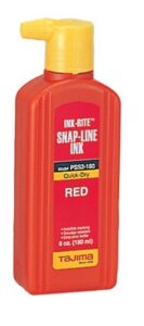 tajima pss2-180 ink-rite quick dry red ink