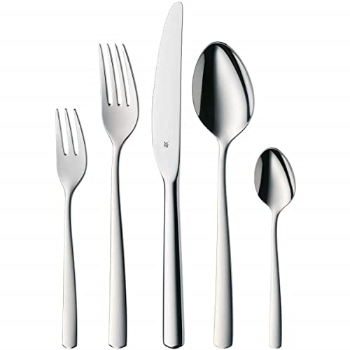 WMF Cutlery Set 30-Pieces for 6 Persons Boston Cromargan 18/10 Stainless Steel Brushed