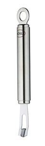 rosle stainless steel round-handle vertical cannelle, 6.5-inch
