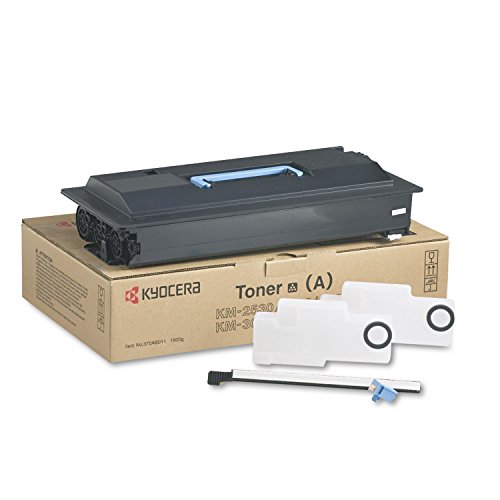 Kyocera 370AB011 Model TK-2530 Black Toner Kit For use with Kyocera KM-2530, KM-3035, KM-3530, KM-4030, KM-4035, KM-5035, CS-3035, CS-4035, CS-5035, Ri 2530, Ri 3530 and Ri 4030 Laser Printers