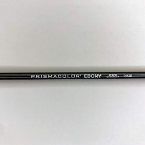 Prismacolor Ebony Graphite Pencils, Black Drawing Pencil Set | 12 Count Sketching Pencils