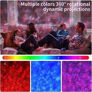 Galaxy Projector, Star Projector Galaxy Light for Bedroom, Freely Customize with APP / Alexa / Google Assistant, Built in Bluetooth / Music Speaker / Timer, Ideal Gift for Christmas / Birthday