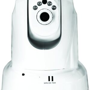 TRENDnet Wireless N Pan, Tilt, Zoom Network Surveillance Camera with 1-Way Audio and Night Vision, TV-IP651WI (White)