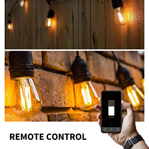 Minoston Z-Wave Outdoor Dimmer Plug, Outdoor Smart Outlet Switch, Z-Wave Hub Required, Weatherproof, Built-in Repeater, Work with SmartThings, Wink, Alexa, Black(MP22ZD)
