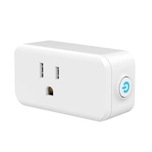 New One Z-Wave Plug, 500 Series Smart Plug, Z-Wave Hub Required, Compatible with SmartThings, Wink, Alexa, Google Assistant