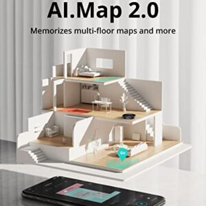 eufy by Anker, RoboVac X8 Hybrid, Robot Vacuum and Mop Cleaner with iPath Laser Navigation, Twin-Turbine Technology generates 2000Pa x2 Suction, AI. Map 2.0 Technology, Wi-Fi, Perfect for Pet Owner