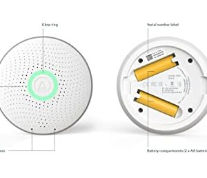 Airthings 2950 Wave Radon - Smart Radon Detector with Humidity & Temperature Sensor – Easy-to-Use – Accurate – No Lab Fees – Battery Operated - Free App