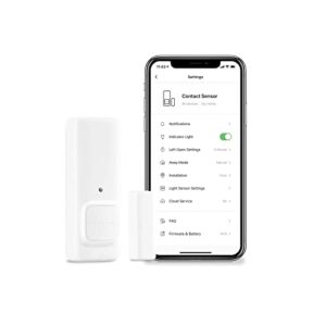 switchbot door alarm contact sensor – smart home security wireless window alarm and door sensor, add switchbot hub mini to make it compatible with alexa