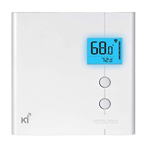 Stelpro Z-Wave Plus KI STZW402WB+ Thermostat (White) for Electric Baseboards and Convectors