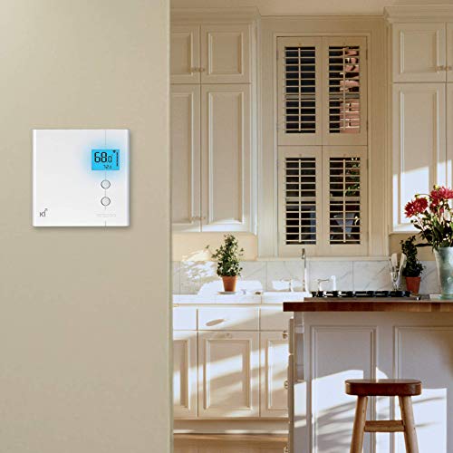 Stelpro Z-Wave Plus KI STZW402WB+ Thermostat (White) for Electric Baseboards and Convectors