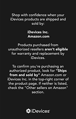 iDevices IDEV0005AND5 FBA_2843481 Wi-Fi Smart Thermostat, Works with Alexa, White (Package May Vary)