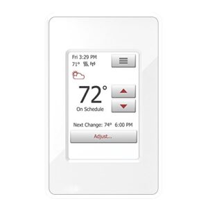nspire touch wifi programmable thermostat (white)
